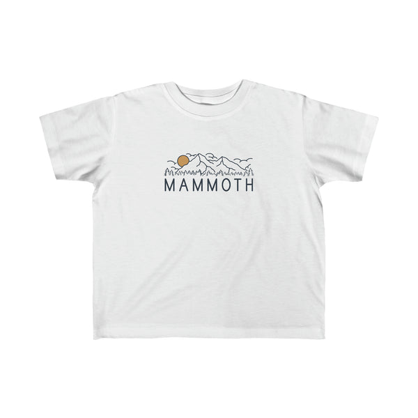 Mammoth, California Toddler T-Shirt - Toddler Mammoth Shirt