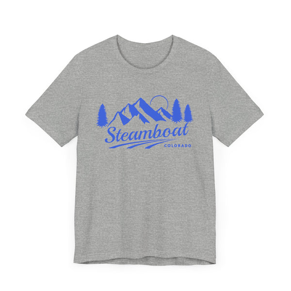 Steamboat, Colorado T-Shirt - Retro Mountain Unisex Steamboat Shirt