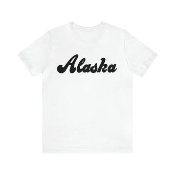 Buy white Alaska T-Shirt - Retro Unisex Alaska Shirt