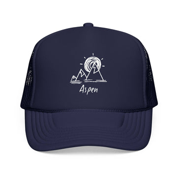 Kids Aspen Colorado Trucker Hat - Youth Snapback Cap