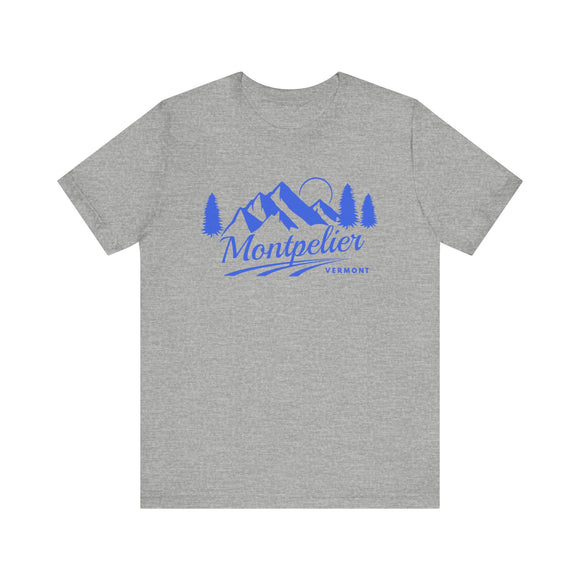 Montpelier, Vermont T-Shirt - Retro Mountain Unisex Montpelier Shirt