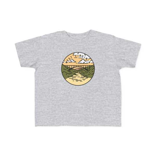 West Virginia Toddler T-Shirt - Unisex Toddler West Virginia Shirt