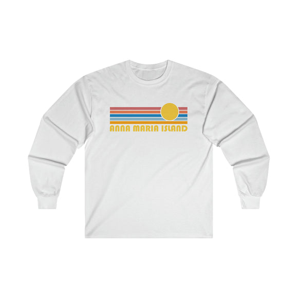 Anna Maria Island, Florida Long Sleeve Shirt - Retro Unisex Shirt