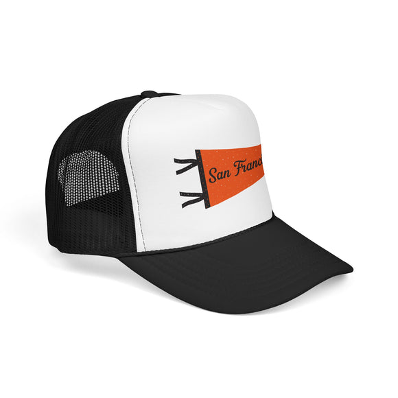 San Francisco, CA Foam Trucker Hat