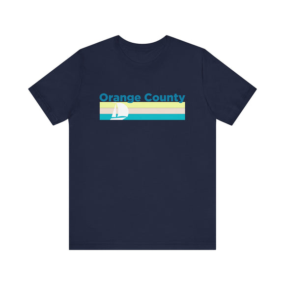 Orange County, California T Shirt - Sailboat Graphic Tee