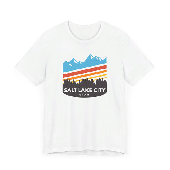 Salt Lake City, Utah T-Shirt - Retro Unisex Salt Lake City Shirt