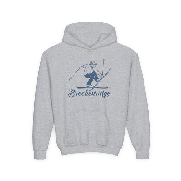 Breckenridge, Colorado Youth Hoodie - Snow Ski Kids Breckenridge Hooded Sweatshirt