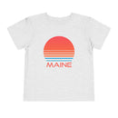 Maine Toddler T-Shirt - Retro 80s Unisex Toddler Maine Shirt-3