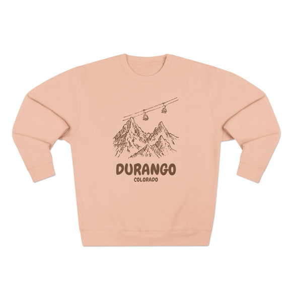 Premium Durango, Colorado Gondola Ski Mountain Sweatshirt