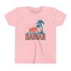 Hawaii Youth Shirt - Retro Palm Tree Hawaii Kid's T-Shirt
