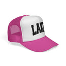 Lake Retro Collegiate Style Trucker Hat-26