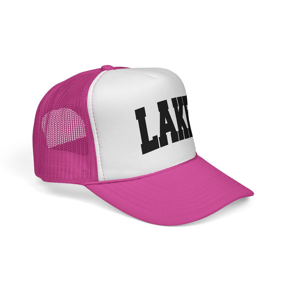 Lake Retro Collegiate Style Trucker Hat