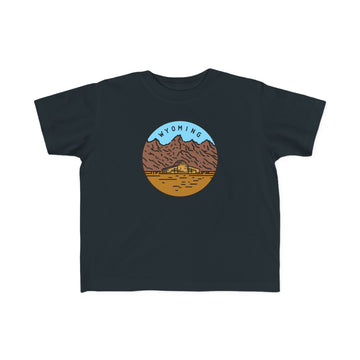 Wyoming Toddler T-Shirt - Unisex Toddler Wyoming Shirt - 0
