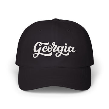 Georgia Dad Hat - Embroidered Georgia Classic Dad Cap - 0