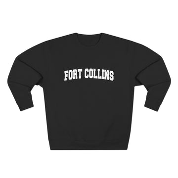 Buy black Premium Fort Collins, Colorado Retro Graphic Sweatshirt