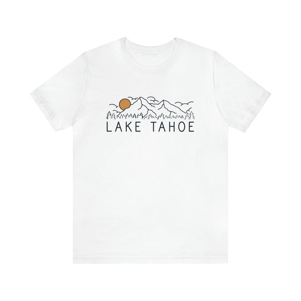 Lake Tahoe, California T-Shirt - Retro Unisex Lake Tahoe Shirt