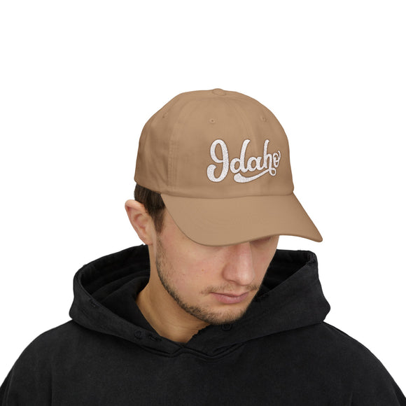 Idaho Dad Hat - Embroidered Idaho Classic Dad Cap