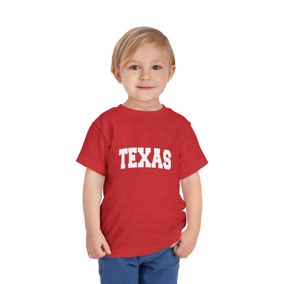 Texas Toddler Graphic Tee - Kids Texas Vacation T-Shirt