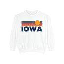 Iowa Sunset Stripes Sweatshirt | Comfort Colors - 100% Cotton-2