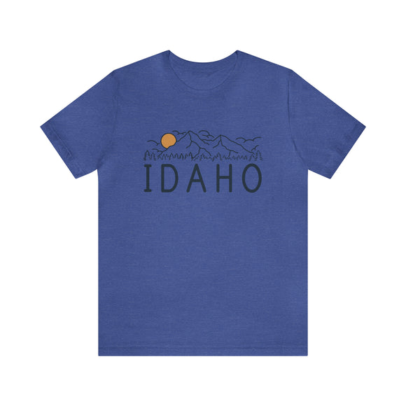 Idaho T-Shirt - Retro Unisex Idaho Shirt