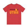 Utah T-Shirt Retro - Adult Unisex Utah T Shirt