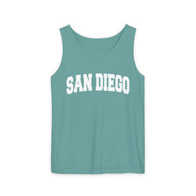 San Diego, California Tank Top Unisex | Comfort Colors - 100% Cotton - 0