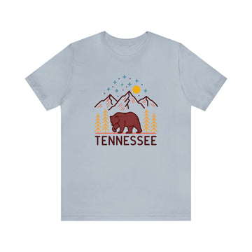 Buy light-blue Tennessee T-Shirt - Retro Unisex Tennessee Shirt
