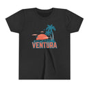 Ventura, California Youth Shirt - Retro Palm Tree Ventura Kid's T-Shirt-5