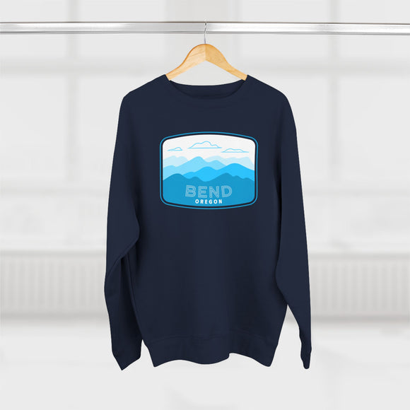 Premium Bend, Oregon Sweatshirt Unisex Crewneck, Premium Sweatshirt, Crewneck Jumper, Ski Resort Apparel