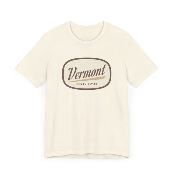 Vermont T-Shirt - Retro Unisex Vermont Shirt
