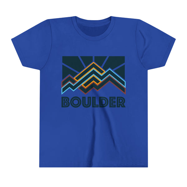 Boulder, Colorado Youth T-Shirt - Kids Boulder Shirt