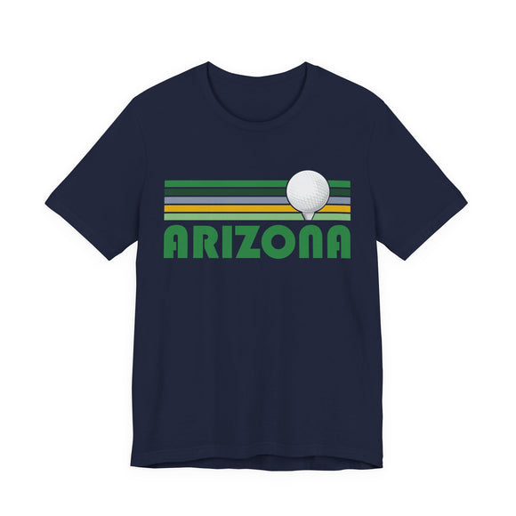 Golf Arizona T-Shirt - Retro Golf Unisex Arizona Shirt