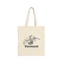 Vermont Cotton Canvas Tote Bag - 15" x 16"-1