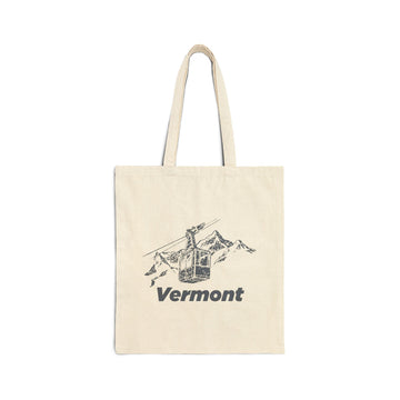 Vermont Cotton Canvas Tote Bag - 15" x 16"