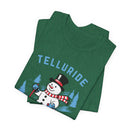 Telluride, Colorado T Shirt - Ski Snowman Graphic Tee-12