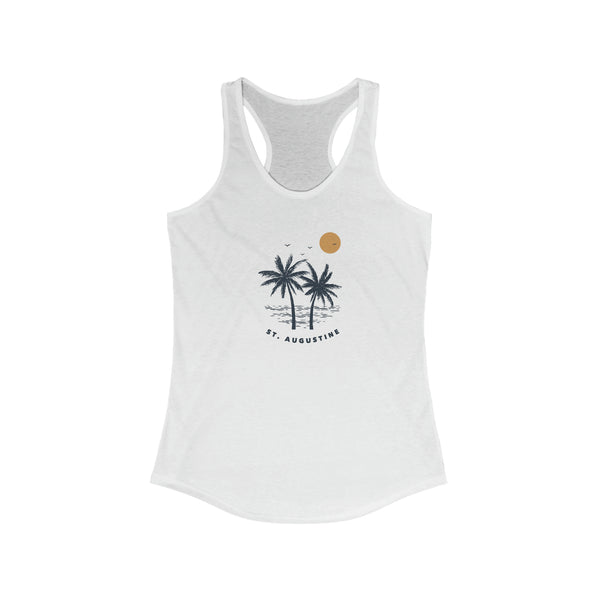 St Augustine, Florida Women's Racerback Tank Top