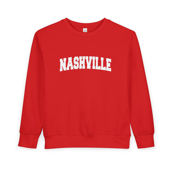 Nashville, Tennessee Sweatshirt - Nashville Toddler Crewneck Sweatshirt