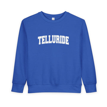 Telluride, Colorado Sweatshirt - Telluride Toddler Crewneck Sweatshirt - 0