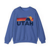 Utah Sweatshirt Retro Mountains, Utah Unisex Crewneck, Vintage Cozy Jumper, Gift for Outdoor Lovers
