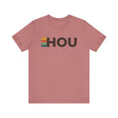 Houston, Texas tee - HOU t shirt retro stripes-3