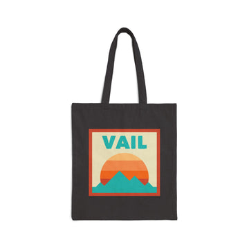 Vail, Colorado Tote Bag, Cotton Canvas Tote Bag, Reusable Shopping Bag, Eco-Friendly Tote, Vail, Colorado Gift - 0