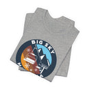 Big Sky, Montana T Shirt - Retro Ski Lift Tee-13
