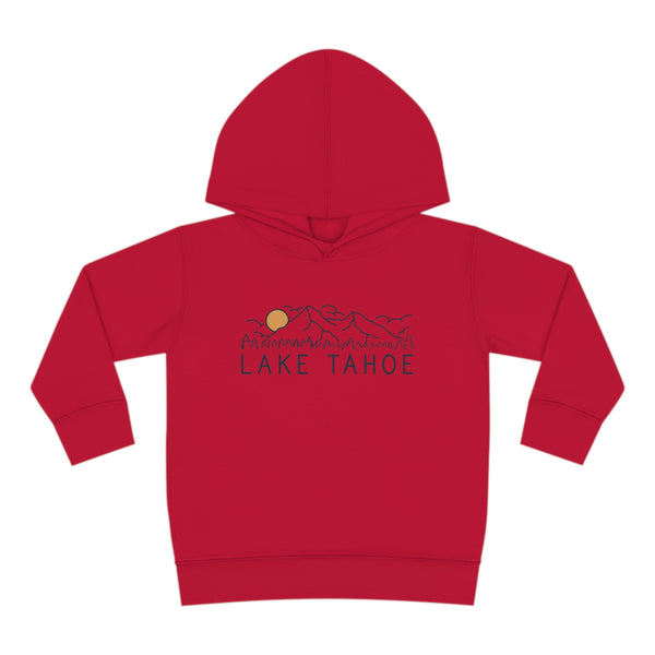 Lake Tahoe, California Toddler Hoodie - Unisex Lake Tahoe Toddler Sweatshirt