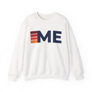 Maine Retro Sweatshirt | Retro Stripes Maine-1