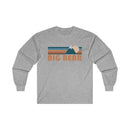 Big Bear, California Long Sleeve Shirt - Retro Unisex Big Bear Long Sleeve Tee-5