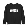 Boston, Massachusetts Toddler Sweatshirt - Boston Toddler Crewneck Sweatshirt
