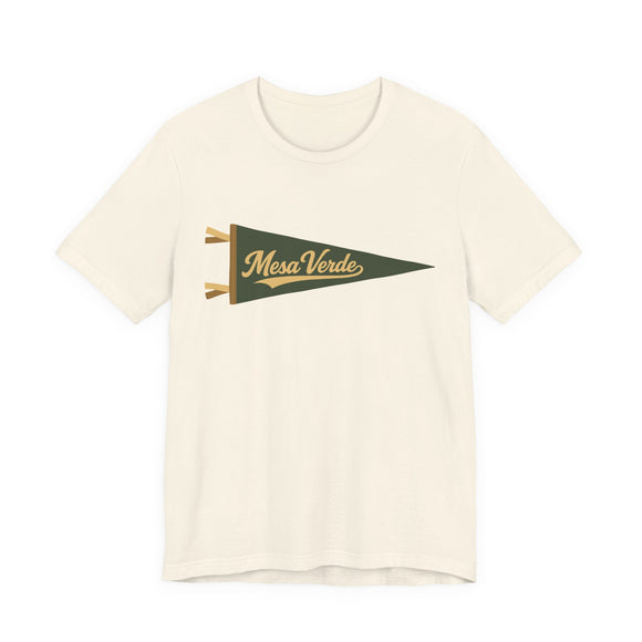 Mesa Verde National Park Pennant T-Shirt — Vintage Camp Flag Tee