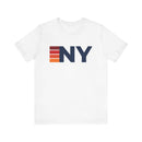 New York Retro Stripes T-Shirt | New York State Tee-3