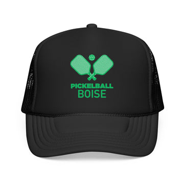 Boise, Idaho Pickleball Trucker Hat - Foam Boise Cap