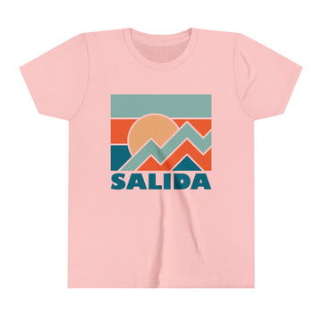 Buy pink Salida, Colorado Youth T-Shirt - Kids Salida Shirt